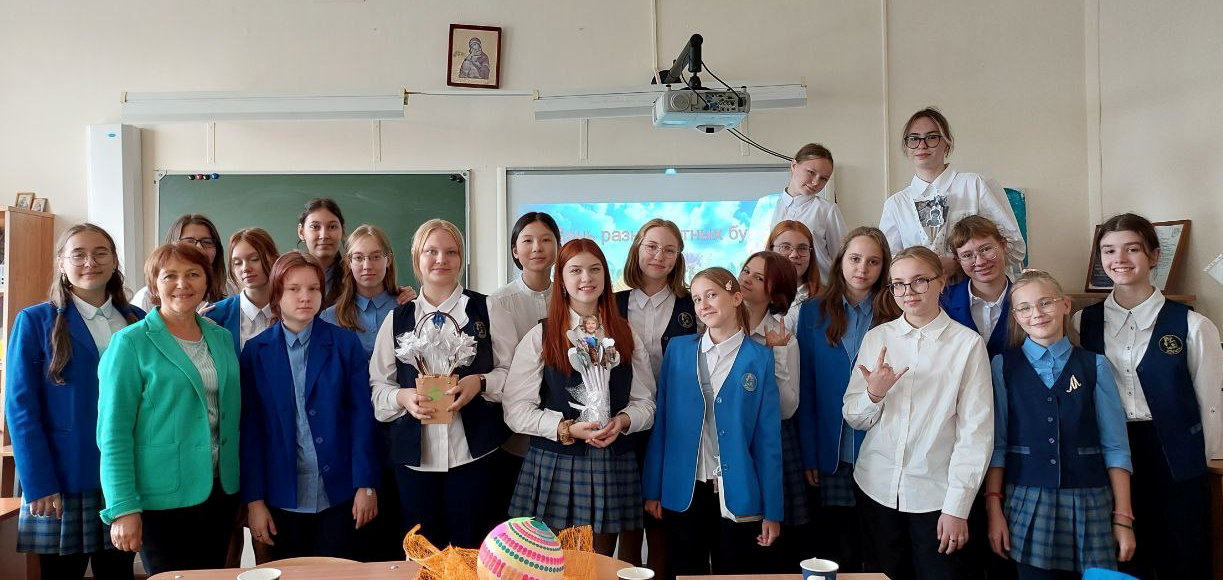 Праздник разноцветных букетов.